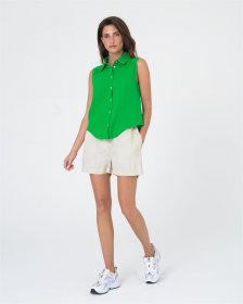 freshlions Klassische Bluse »Ruth« 1 im ärmellosen Design