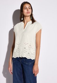 STREET ONE Shirtbluse aus reiner Baumwolle