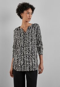STREET ONE Longbluse mit grafischem Muster