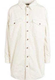URBAN CLASSICS Hemdbluse »Urban Classics Damen Ladies Long Corduroy Overshirt«