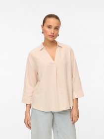 Vero Moda Shirtbluse »VMLINN 3/4 TOP WVN GA NOOS«