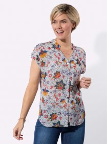 Classic Basics Druckbluse