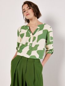 Apricot Klassische Bluse »Bluse« mit Knopfleiste