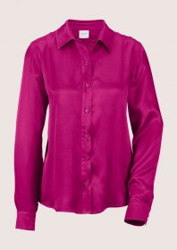 MADELEINE Hemdbluse »Hemdbluse Elegante Viskosebluse mit Hemdkragen«