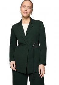 Zero Jackenblazer »Damen strukturiert mit Bindedetail« Schnalle