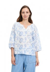 Betty&Co Schlupfbluse »Damen mit Stickerei«
