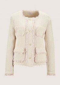 MADELEINE Jerseyblazer »Blazer Kurzer Bouclé-Blazer«