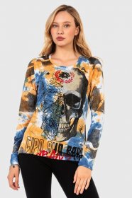 Cipo & Baxx Sweatshirt »SWEATSHIRT«, 1 Stk. komfortablen Stiln