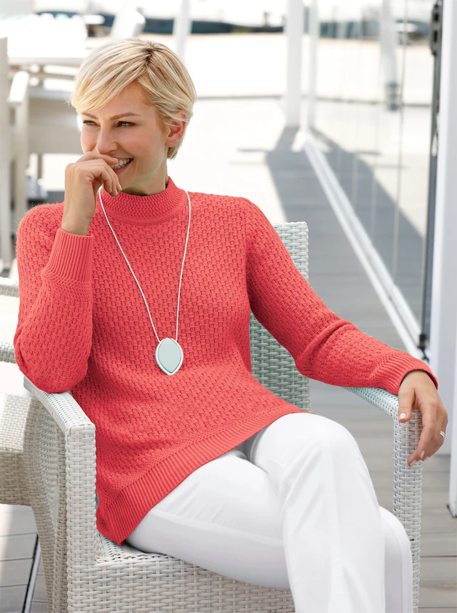 Classic Basics Stehkragenpullover »Pullover«