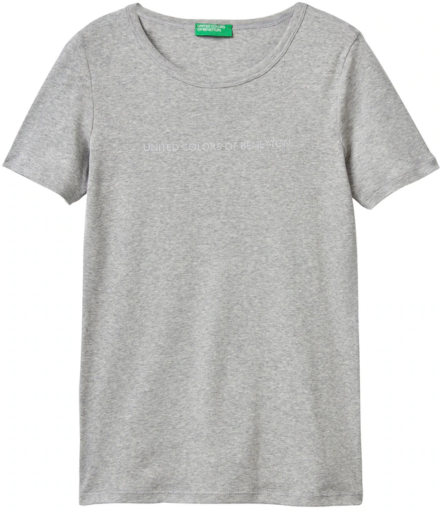 United Colors of Benetton T-Shirt 1 Stk. mit glitzerndem Druck