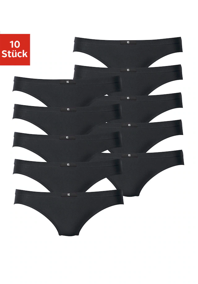 H.I.S String 10er-Pack,aus elastischer Baumwoll-Qualität