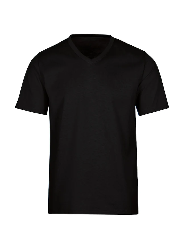 Trigema T-Shirt »TRIGEMA V-Shirt DELUXE Baumwolle« 1 Stk.