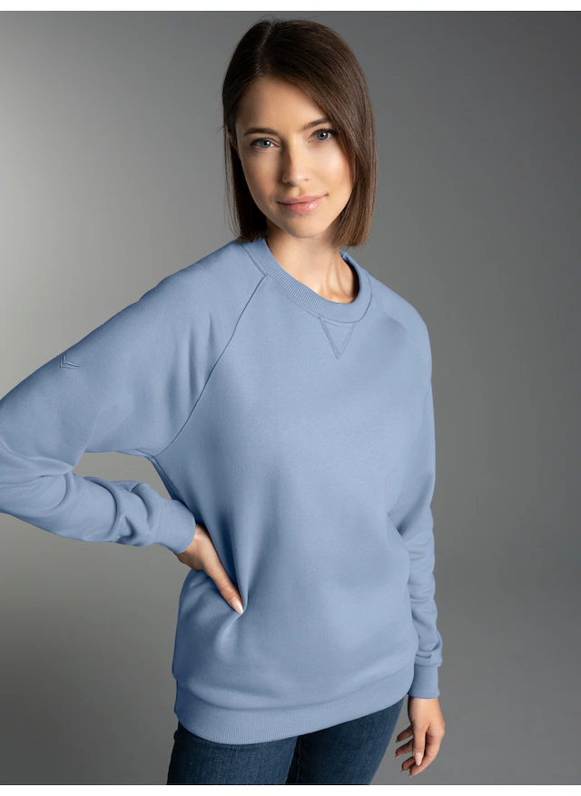 Trigema Sweatshirt »TRIGEMA Sweatshirt mit angerauter Innenseite«n