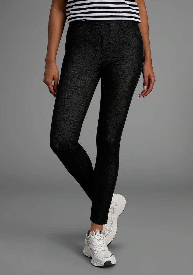 Arizona Jogg Pants »High Waist« extra-eng geschnitten,knöchellange Beinform,hoher Bund