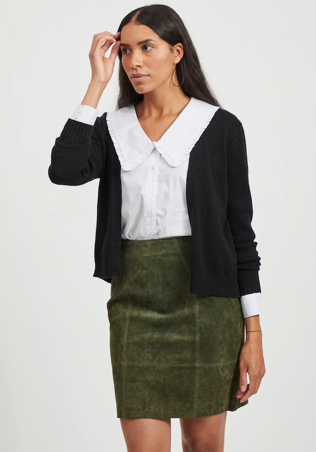 Vila Cardigan »VIRIL SHORT CARDIGAN« in pflegeleichter Qualität
