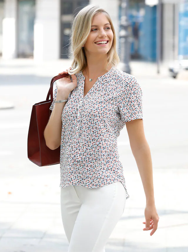 Inspirationen Druckbluse