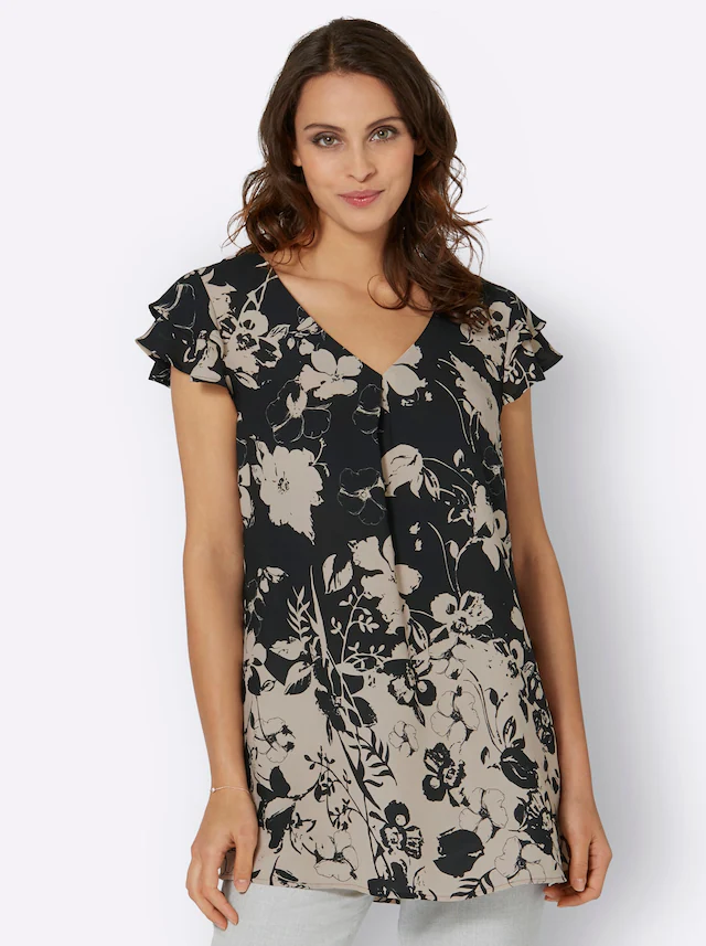 Druckbluse