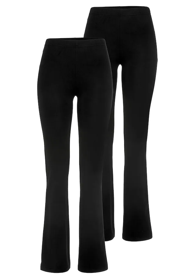 Flashlights Leggings mit leicht ausgestelltem Bein