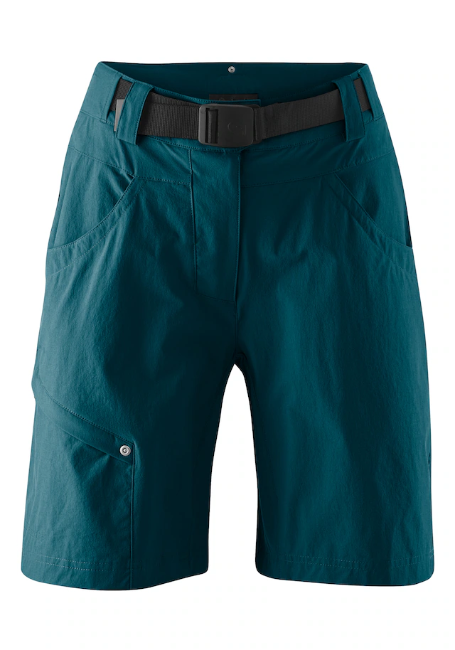 Gonso Fahrradhose »Mira Basic« kurze Damen Radhose mit Sitzpolster, wasserabweisend, inkl. Gürtel