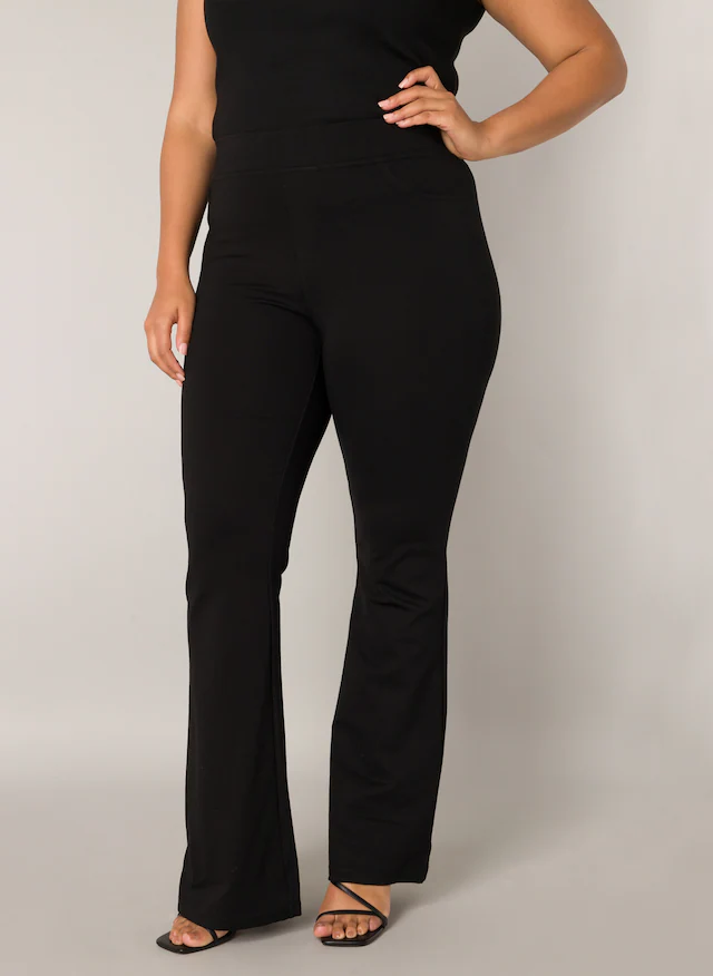 Base Level Curvy Treggings »Allie« Aktuelle Boocut-Form