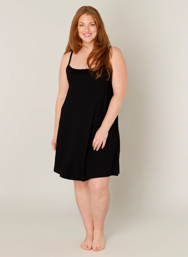 Base Level Curvy Trägerkleid »Alissa« Verstellbare Träger