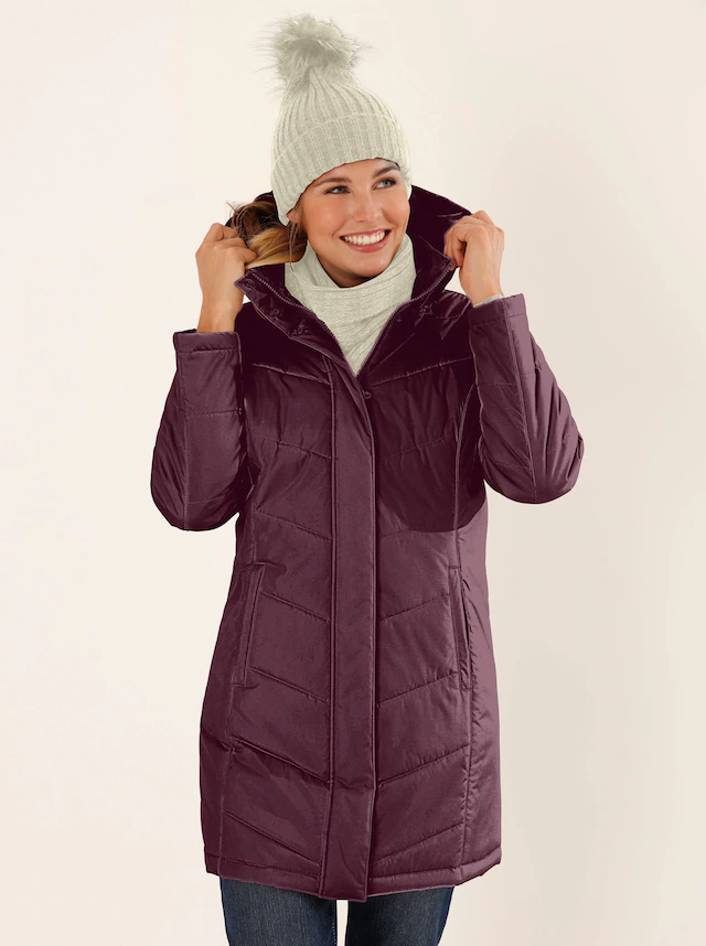 Classic Basics Langjacke mit Kapuze
