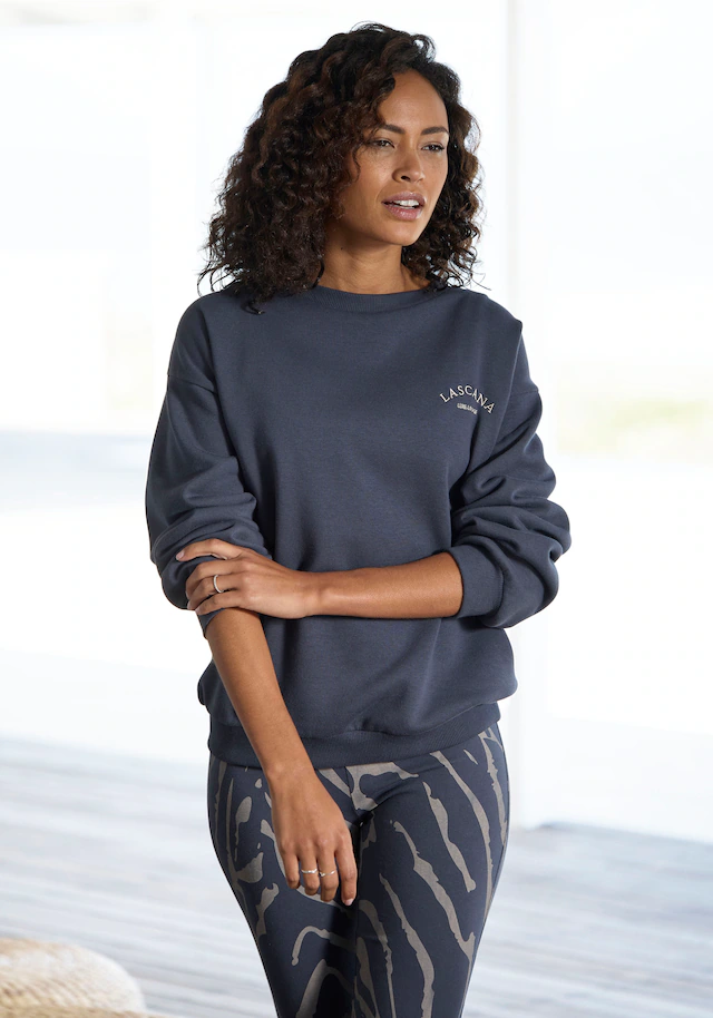 LASCANA Sweatshirt , mit weiten Ärmeln, Loungewearn