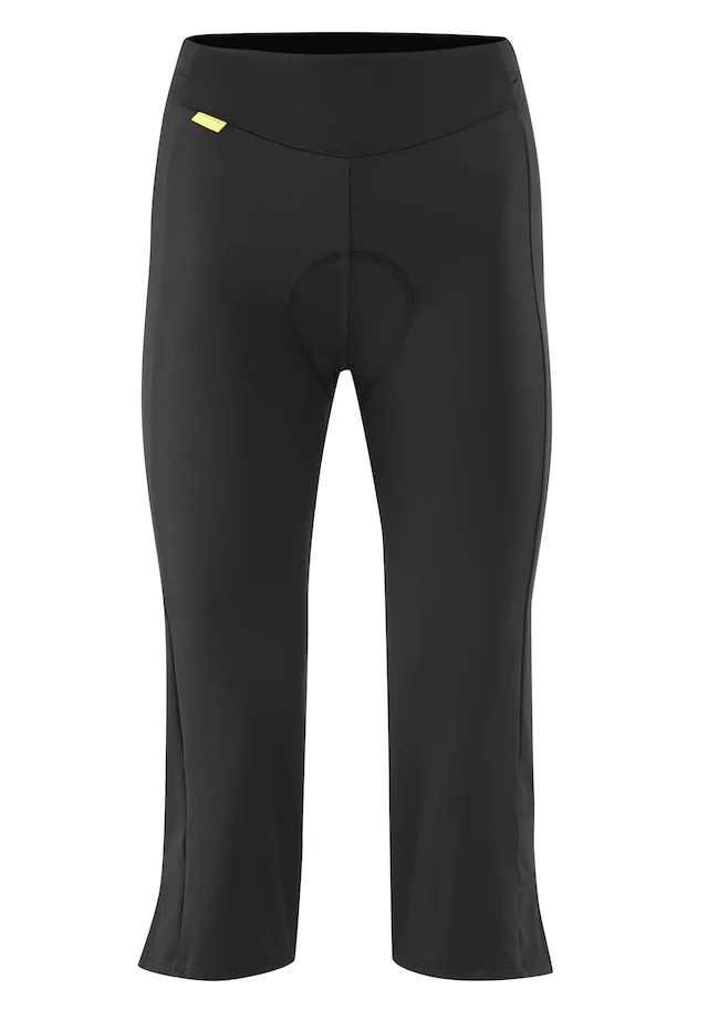 Gonso Fahrradhose »Essential Tight 3/4 Flared W« Damen Radhose mit Sitzpolster, Radlerhose