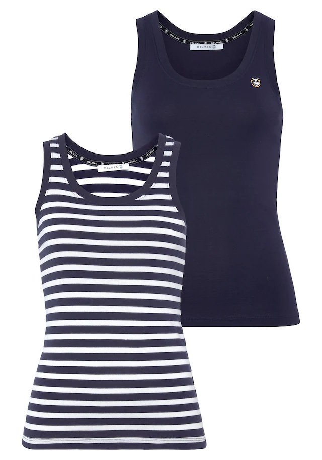 DELMAO Tanktop 2er-Pack,in unterschiedlichen Varianten