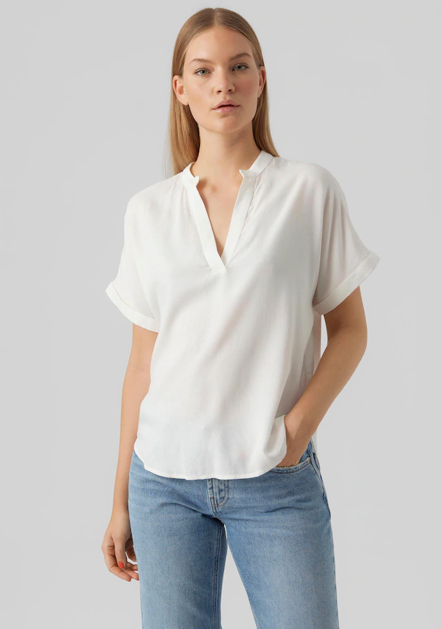 Vero Moda Shirtbluse »VMBEAUTY SS TOP GA NOOS« Viskose, regular fit