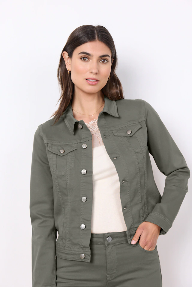 soyaconcept Jeansblazer »SC-ERNA 2« Jeansjacke in taillierter Form und schönen Farben