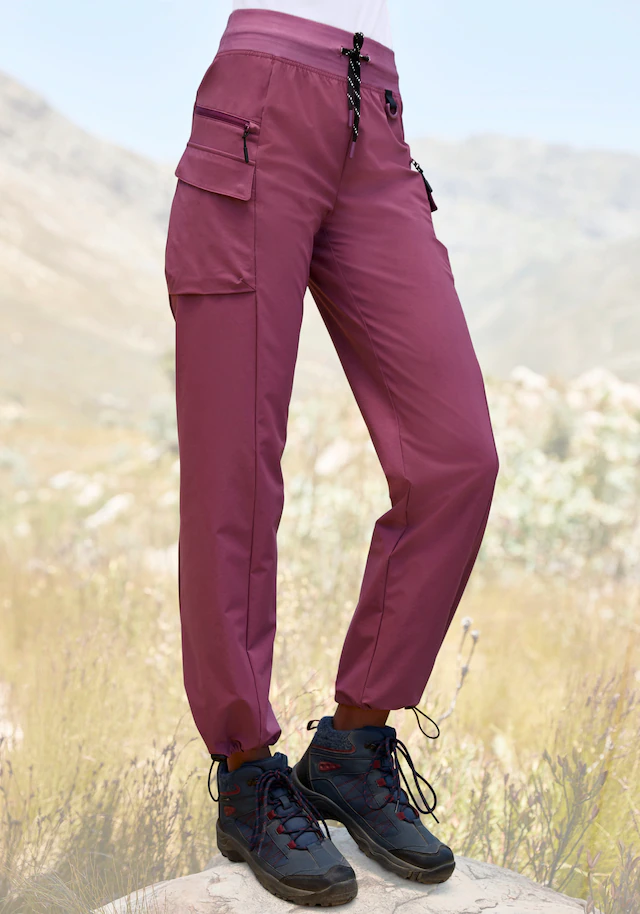 LASCANA ACTIVE Trekkinghose »Cargo Pants« Schlupfform