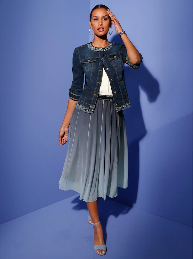creation L Jeansblazer »Jeans-Blazer«