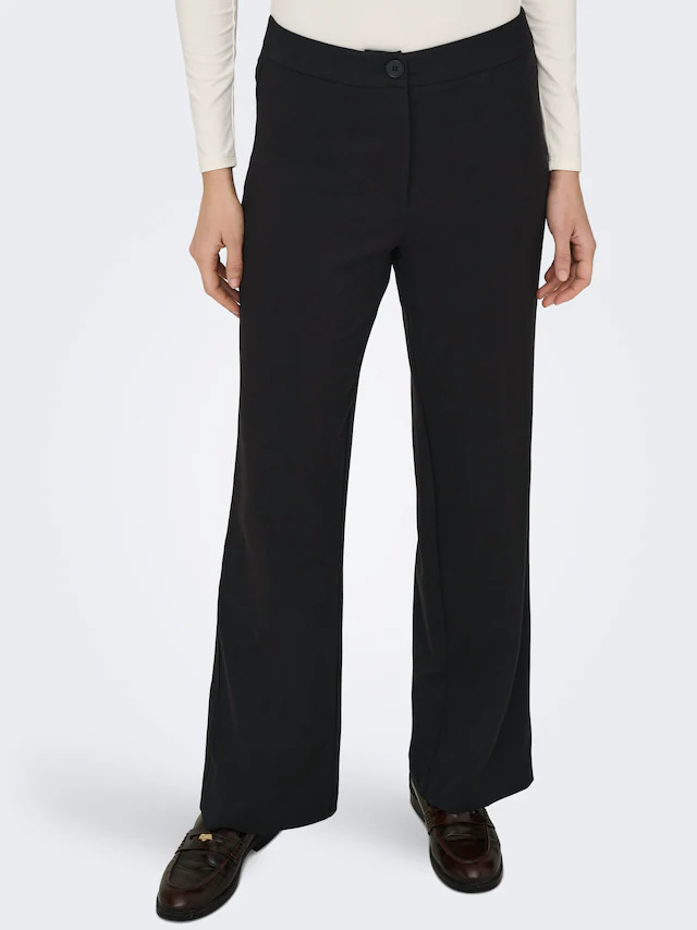 ONLY Anzughose »ONLMIA – Anzughose mit hoher Taille und Stretch« gerade Form, modisch, Materialmix, Web