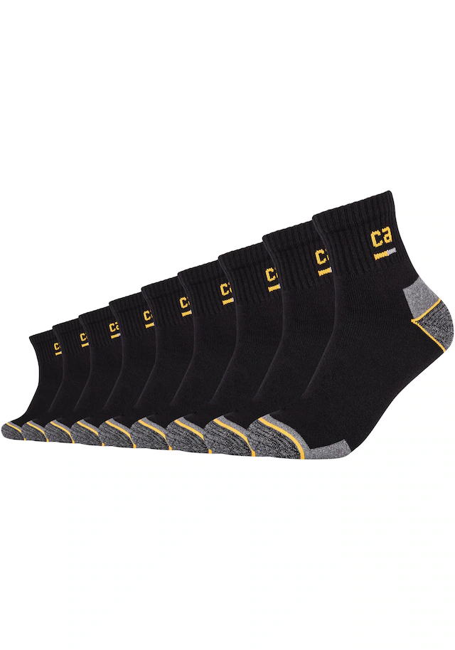 Camano Arbeitssocken »work« 9 Paar tlg. Cotton-Mix, Multipack, Komfortbund