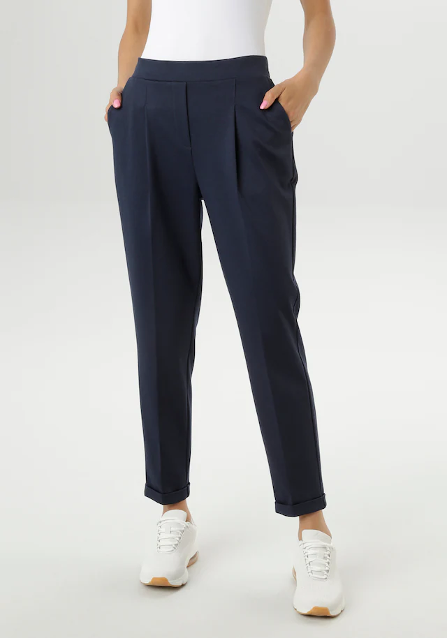 Aniston SELECTED Schlupfhose mit Bundfalten