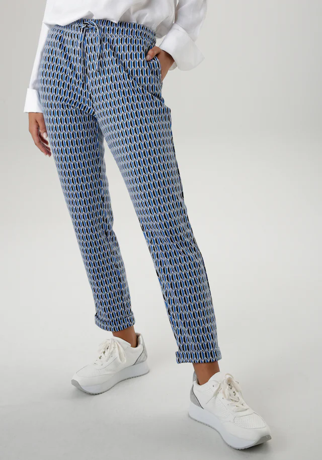 Aniston SELECTED Schlupfhose mit geometrischem Muster