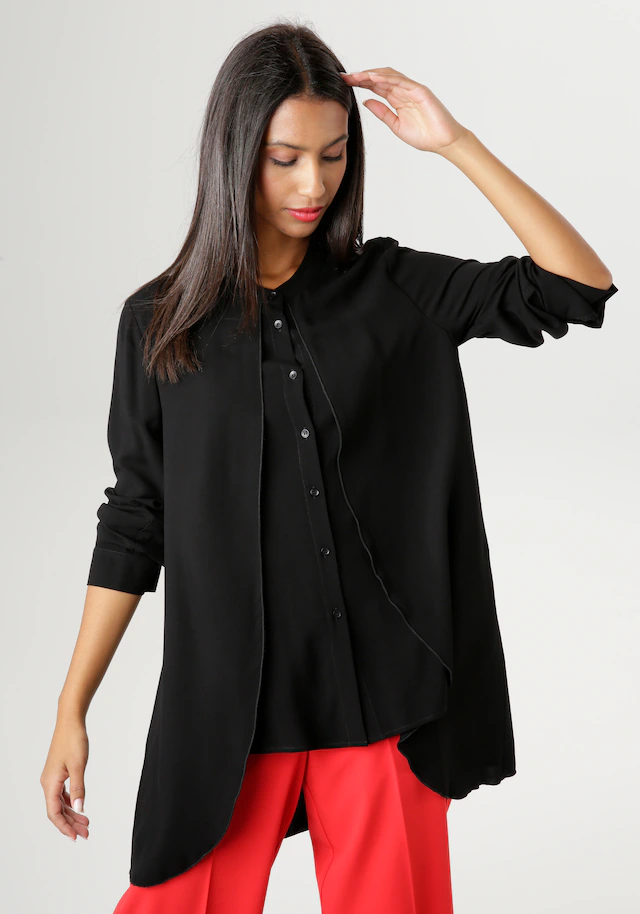 Aniston SELECTED Longbluse im Lagenlook