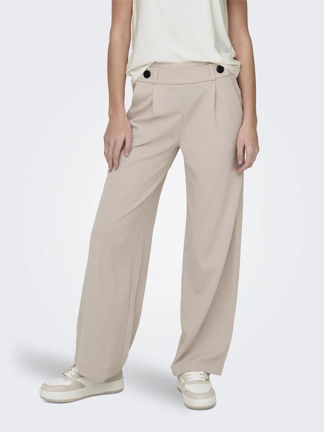 JDY Jerseyhose »JDYGEGGO NEW LONG PANT JRS NOOS« Materialmix