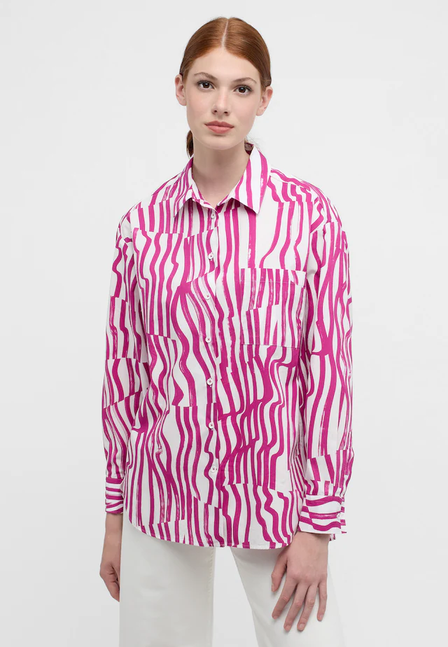 Eterna Hemdbluse »OVERSIZE FIT« EASY IRON (bügelleicht)