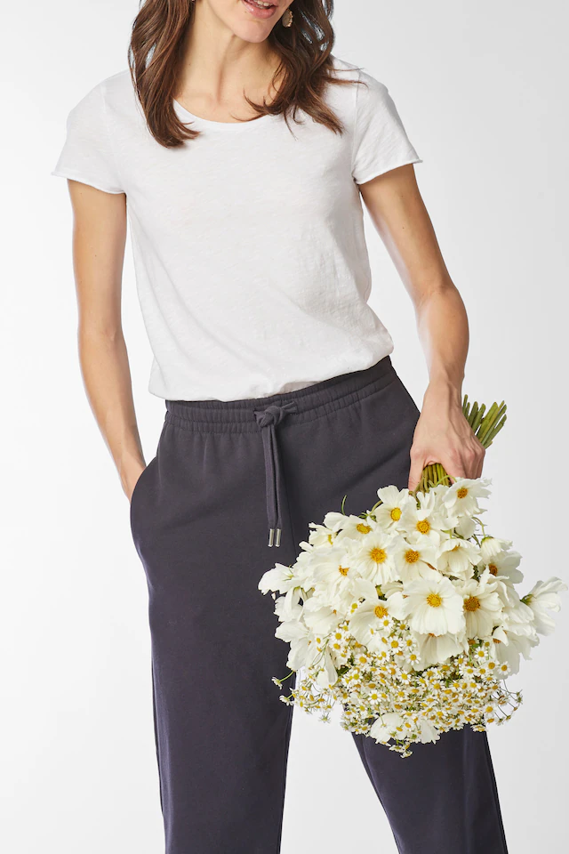 RICHROYAL T-Shirt Basic, mit feiner Struktur