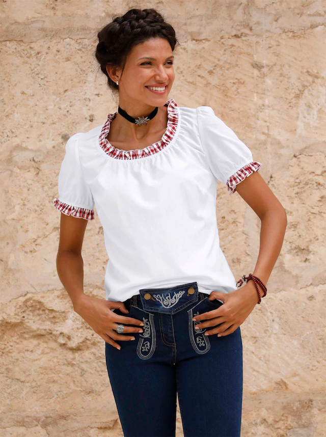 Classic Basics Trachtenbluse