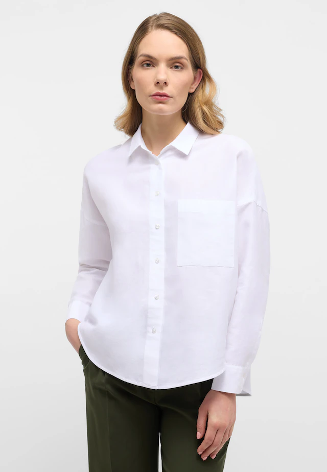Eterna Hemdbluse »OVERSIZE FIT« EASY IRON (bügelleicht)