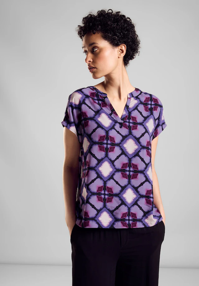 STREET ONE Blusentop mit All-Over Print