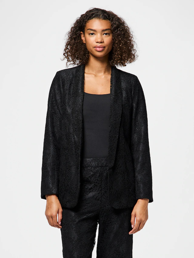 pieces Longblazer »PCBOSULLA LACE BLAZER« aus Spitze