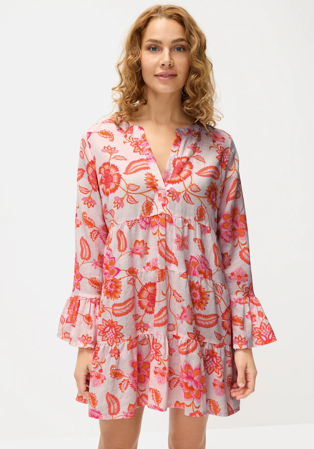 LASCANA Longbluse mit modischen Volants