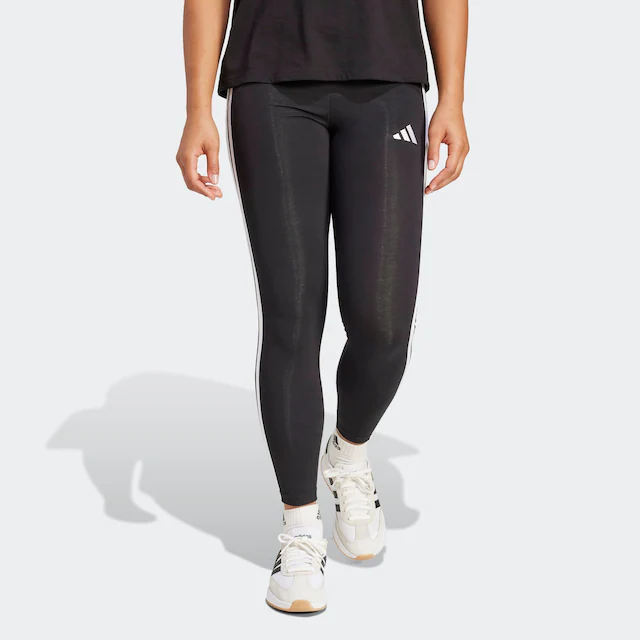 adidas Sportswear Trainingstights »W 3S SJ LEG« sportlicher Look mit 3-Streifen, aus Baumwolle und Elasthan