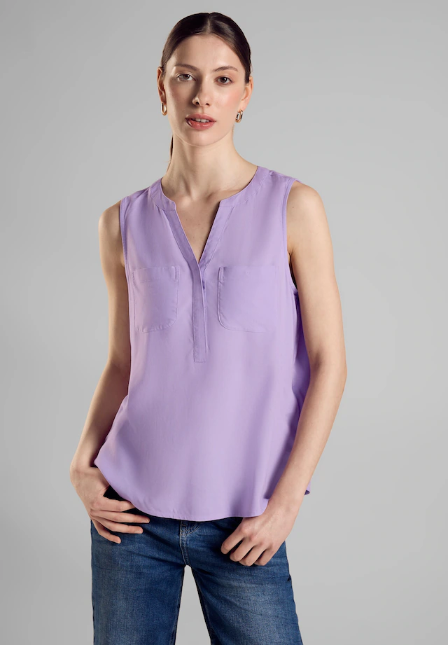 STREET ONE Blusentop aus softer Viskose