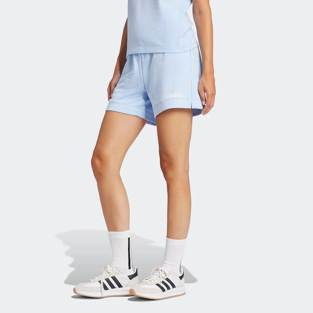 adidas Sportswear Shorts »ESSENTIALS LINEAR FRENCH TERRY« Mitelhoher Bund mit Kordelzug, aus weichem French Terry