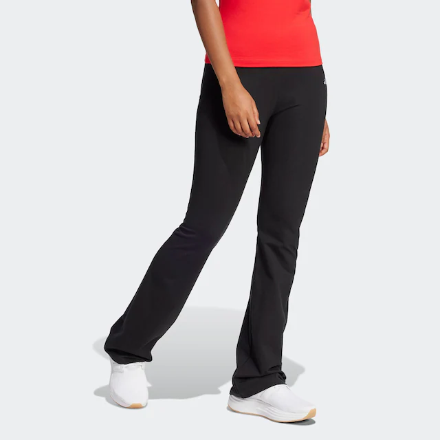 adidas Sportswear Leggings »W SL SJ FLARLEG« Hoher Bund, ausgestellte Beinform